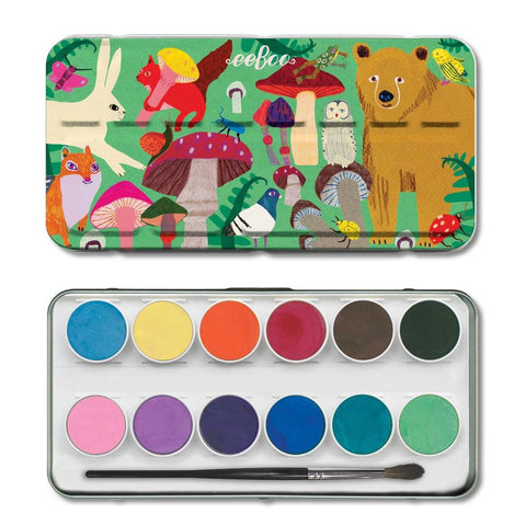 Woodland Watercolors