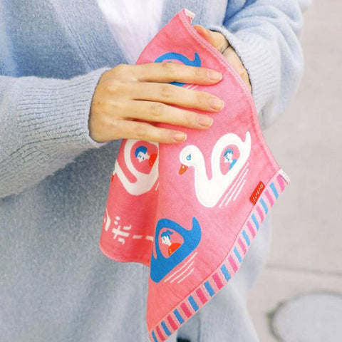 Retro Japanese Hand Towels