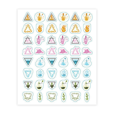 So. Many. Astrology. Stickers.