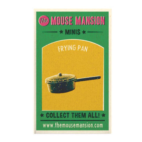 Mouse Mansion Matchbox Mini Frying Pan
