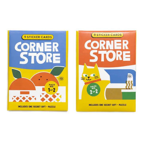 Corner Store Sticker Card Packs