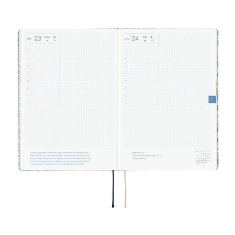 Liberty Fabrics: Sasha Kiora Hobonichi HON A5 2026 Planner