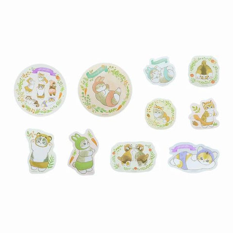 Mofusand Nyanpantsu Removable Sticker Set