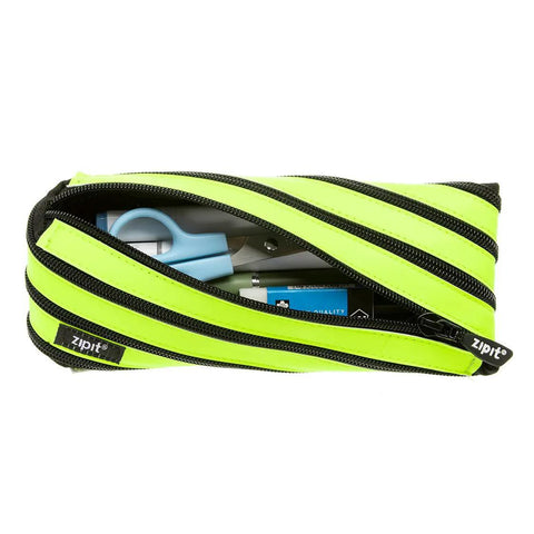 Neon Yellow Pencil Case
