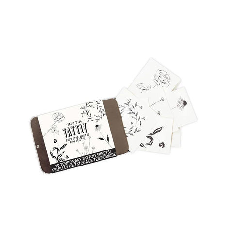 Flower Fest Tiny Tattoo Tin