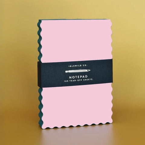 Mini Wave Shaped Notepads
