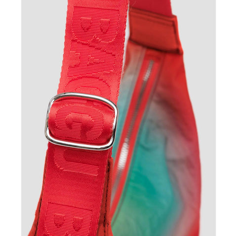 Medium Nylon Crescent Bag: Rain