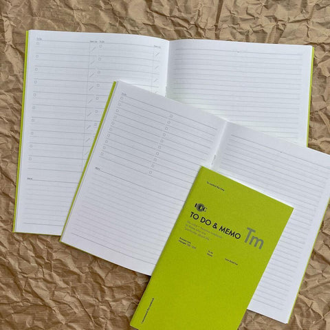 To Do + Memo Notebooks