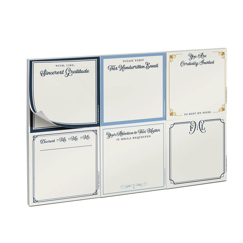 Formal Sticky Notes Packet
