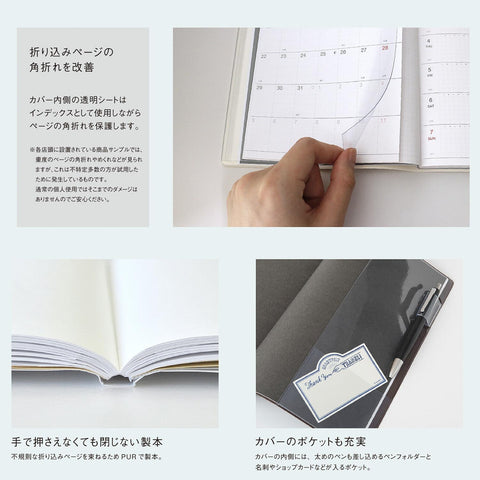 Moment 2026 Vertical Planner, Navy