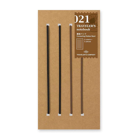 TRAVELER'S notebook, Regular Size, 021 Connecting Rubber Bands
