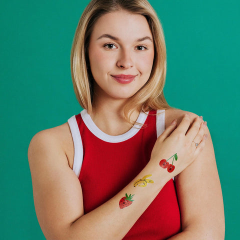 Fruit Faces Tattoos