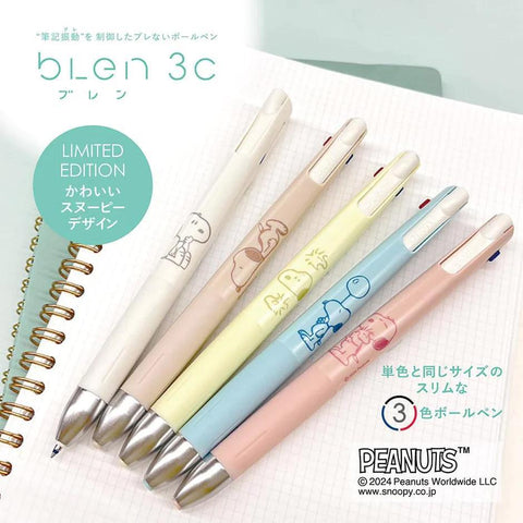 Snoopy x Zebra bLen Multi-Color Ballpoint Pens