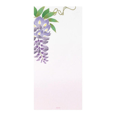 Wisteria Foil-Stamped Letter Pad