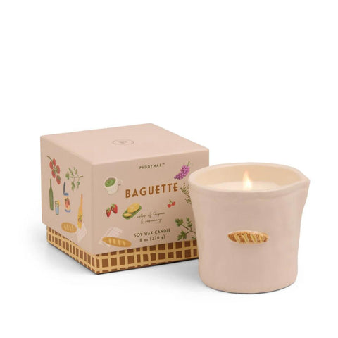 French Baguette Bistro Candle
