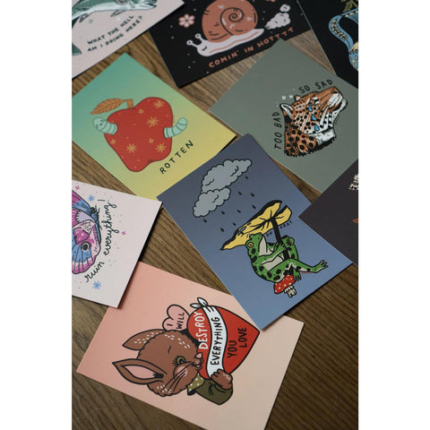 Stay Home Club Postcards