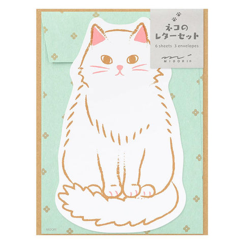 Die Cut Cat Letter Set