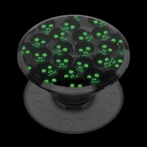 Translucent Skull GID PopGrip