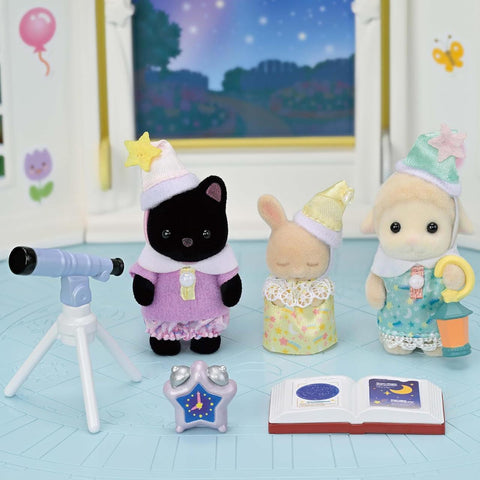 Nursery Friends Sleepover Party Trio