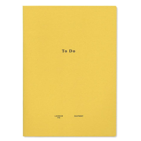 Style Notebook, To Do