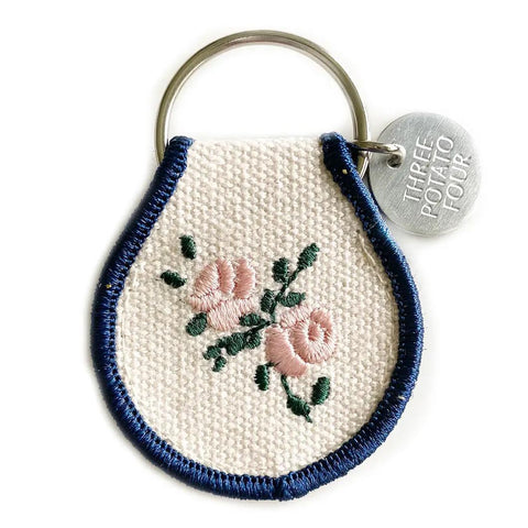 Rose Patch Keychain