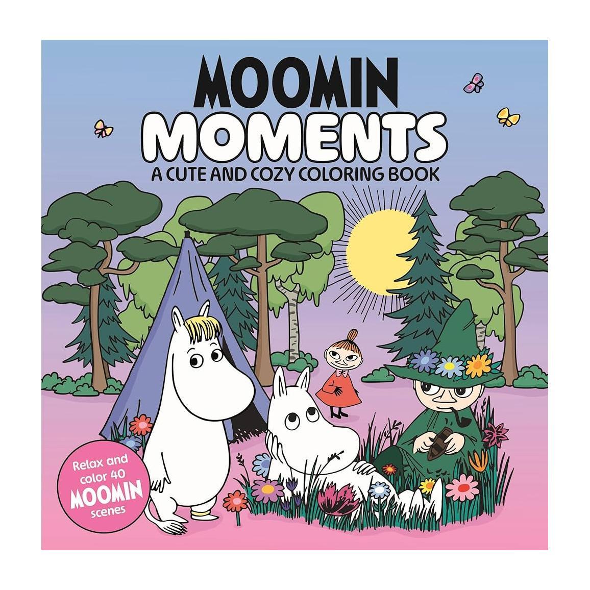 Moomin Moments: A Cute and Cozy Coloring Book – Zakka Joy