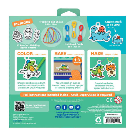 Fun Friends Shrink-its! DIY Shrink Art Kit