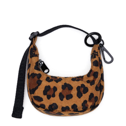 Crescent Bag Charm: Leopard