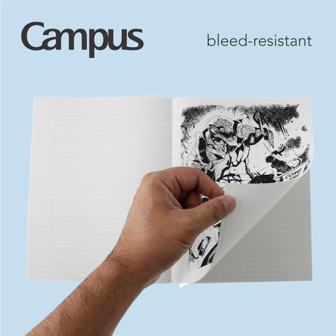Campus College Ruled Notebooks, Pack of 3