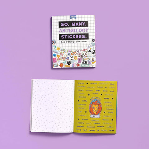 So. Many. Astrology. Stickers.