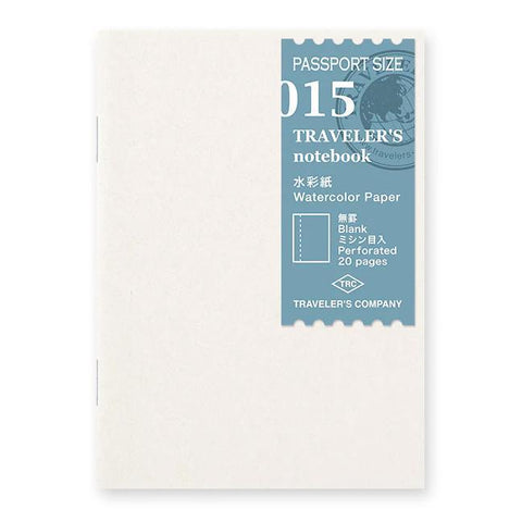 TRAVELER'S notebook, Passport Size, 015 - Watercolor Paper