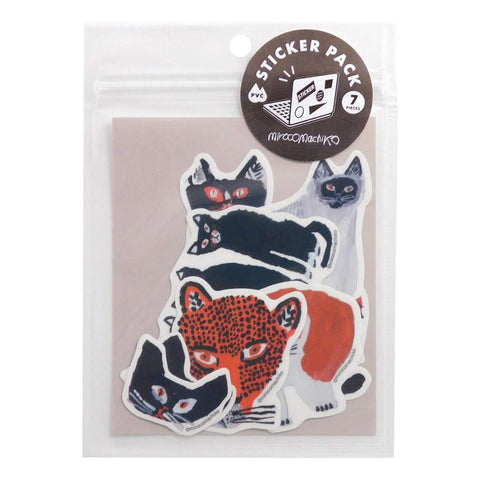 Miroko Machiko Cat Sticker Pack