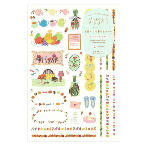 Yuru Log Sticker Sheets, My Life
