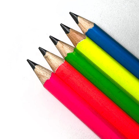 Triangular Neon Pencils