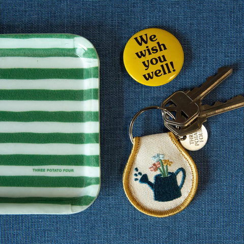 Watering Can Patch Keychain