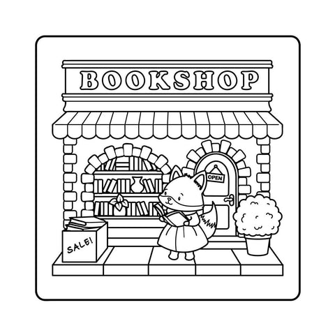 The Comfy Fall Coloring Book