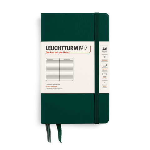 Hardcover Ruled Pocket Notebooks
