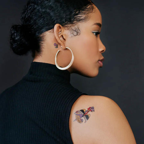 Love Motifs Tattoo Sheets