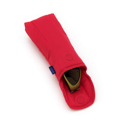 Puffy Glasses Sleeve: Candy Apple