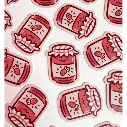 Strawberry Jam Mini Sticker