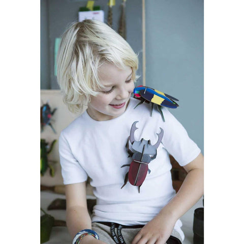 Stag Beetle Wall Art Kit