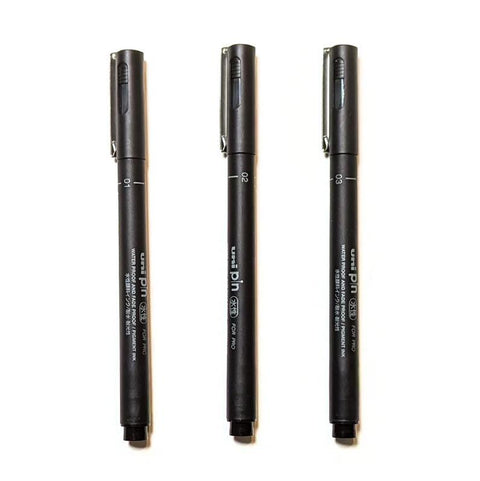 Uni PIN Pigment Ink Fineliners