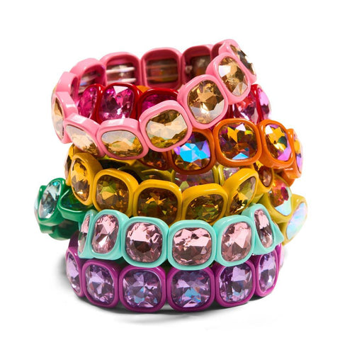 Ice Crystal Pull-On Bracelets
