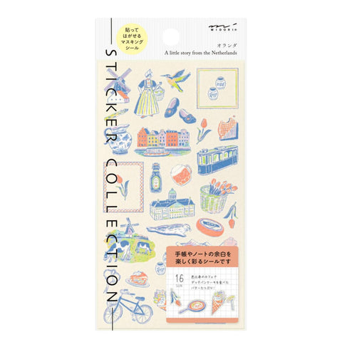 Dutch Motifs Sticker Sheet