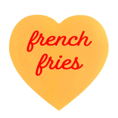 Food Heart Stickers