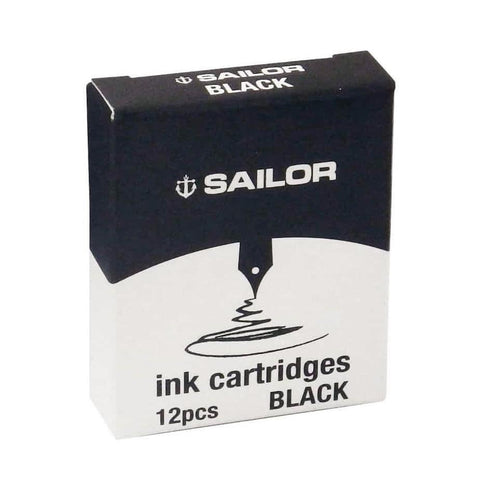 Sailor Ink Cartridges, Black