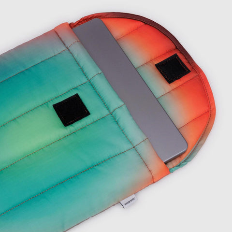 Puffy Laptop Sleeves: Rain