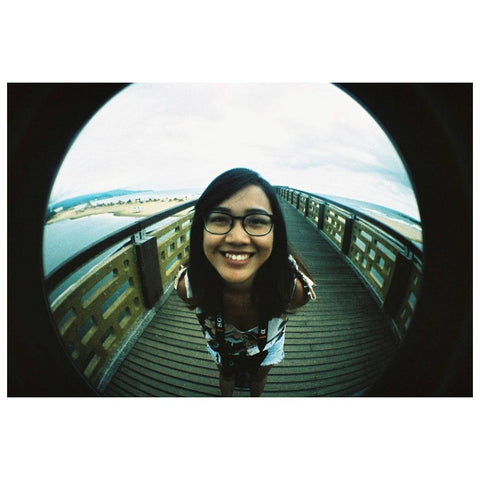 Lomography Fisheye No. 2 Camera, Grape Jam