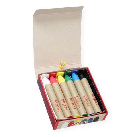 Kitpas Rice Bran Wax Crayons