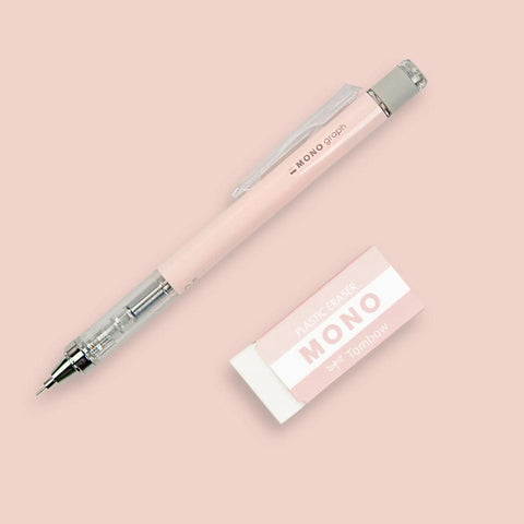 MONO Graph Mechanical Pencil + Eraser Sets